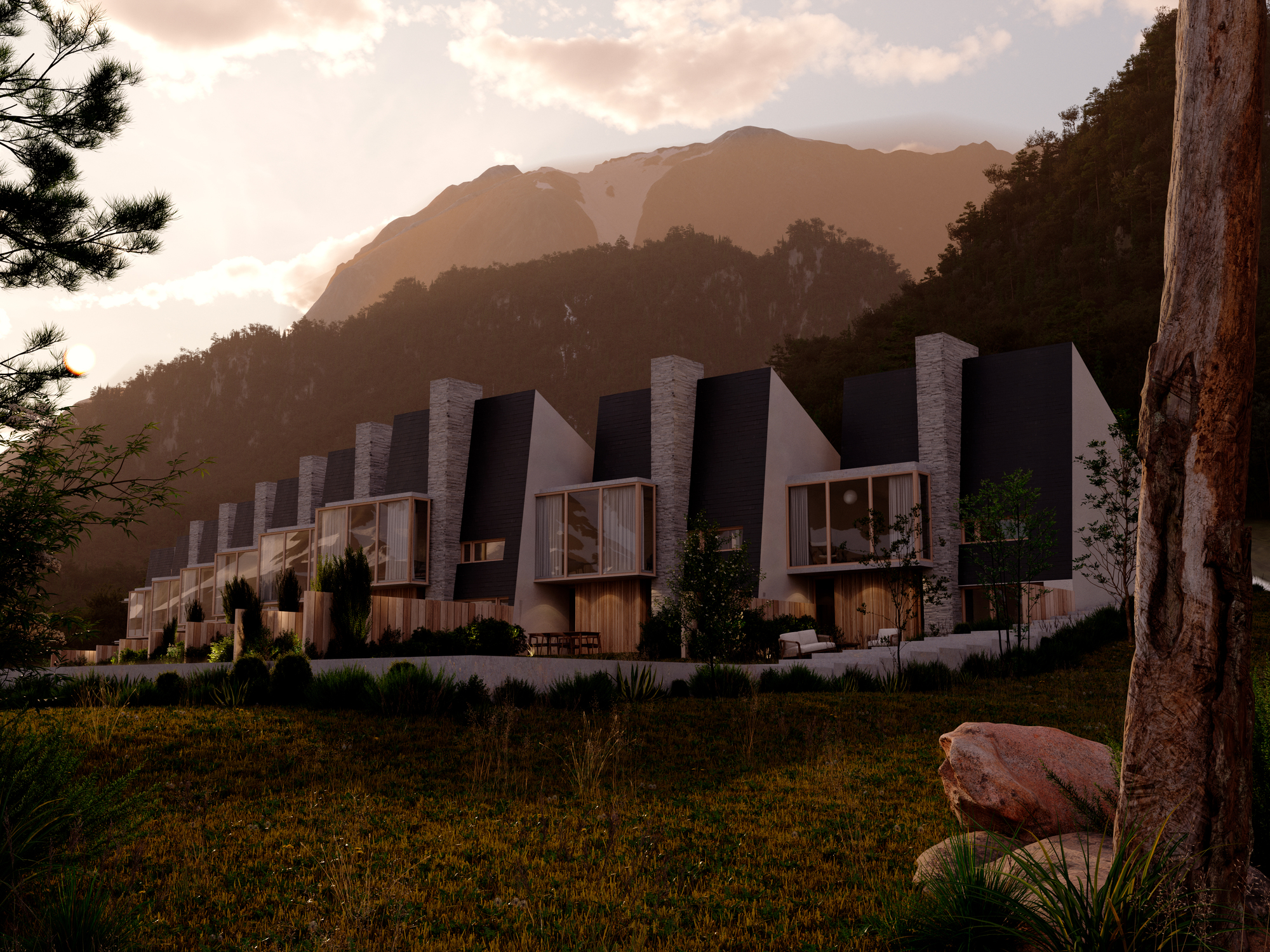 hus creando espacios unicos Patagonia Argentina proyectos inmobiliarios innovadores Bruno Stecconi Franco Ferrari